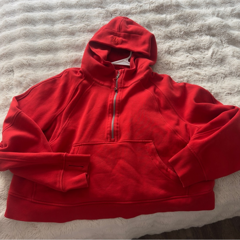 Red Lululemon scuba